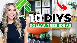 Impress everyone with 10 DOLLAR TREE DIYs...No skill required!