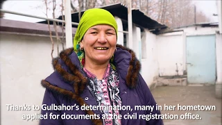 Gulbahor Majidova: Overcoming loss with a determination to help others in Tajikistan