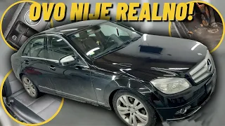 NAJUNAKAZENIJA C KLASA IKADA! | Detailing Transformacija | Mercedes Benz C Class W204