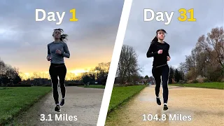 I Ran a 5k Everyday for 31 Days (104.8 miles)