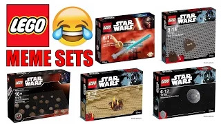 FUNNY LEGO Star Wars MEME Sets!