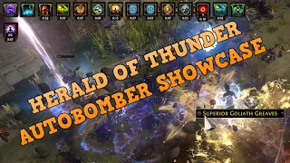 HERALD OF THUNDER AUTOBOMBER SHOWCASE |  HoT | POE | PATH OF EXILE