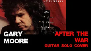 Gary Moore - After the War / guitar solo cover / rehearsal jam