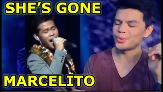 MARCELITO SINGS "SHE'S GONE" WITH HIS CUTE PUPPY SINGING ALONG | REACTION