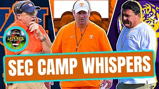 SEC Camp Whispers - Tennessee, LSU, Auburn (Late Kick Cut)