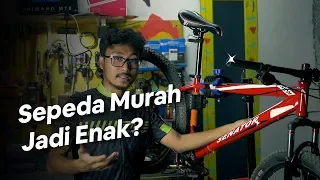 Emang bisa? Bikin sepeda murah jadi enak!