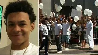 Justice for Junior: Friends, family, neighbors come together to honor slain teen