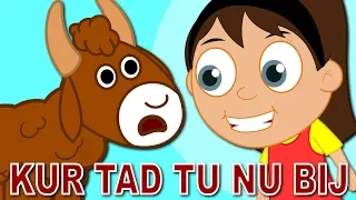 Kur tad tu nu biji, āzīti manu | Bērnu dziesmas | Латышские детские песни