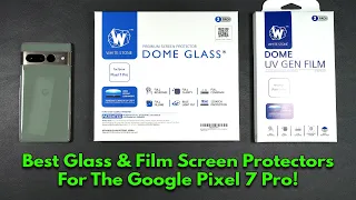 Pixel 7 Pro Whitestone Dome Glass & UV GEN Film - Install & Review