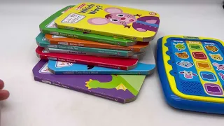 Baby Einstein Me Reader Jr Childrens Board books and Reader Handheld How does it work?