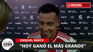 ESEQUIEL BARCO, MUY PICANTE CONTRA ROSARIO CENTRAL: "HOY GANÓ EL MÁS GRANDE"