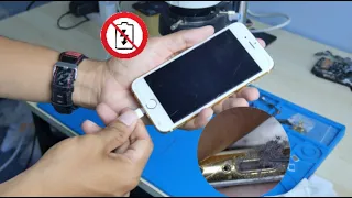 iPhone 6s Gold USB Port Cleaning, Deep Clean iPhone6s