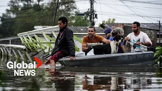 Brazil floods: At least 78 dead, more than 115,000 displaced