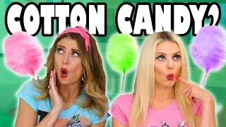 Cotton Candy Challenge Jenn vs Lindsey. Totally TV