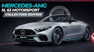 Mercedes-AMG SL 63 Motorsport Collectors Edition Debuts Inspired By Formula 1