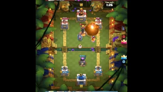 Spell Bait vs Elite Barbarians Miner Inferno Tower Dart Goblin Tournament