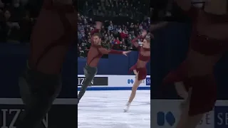 Papadakis/Cizeron (FRA) | Ice Dance RD | ISU World FS Championships 2022 | Montpellier | #Shorts