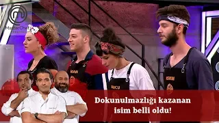 Kırmızı takımdan dokunulmazlığı kim kazandı | 18.Bölüm | MasterChef Türkiye