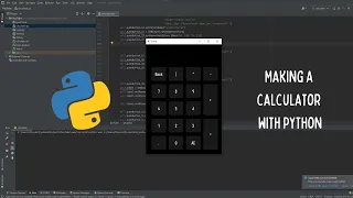 Making a calculator using Python | Creating a GUI calculator | With source code | For Beginners