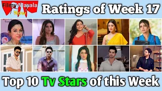 FMN Ratings of Week 17 : Top 10 Tv Celebrities of this Week