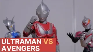 ウルトラマン vs アベンジャーズ エンドゲーム 【特撮フィギュア動画】