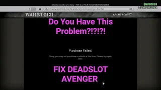 Fix Deadslot/Invisible Avenger!!! update 1.67