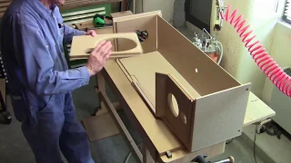 Manufacturing of a Jean Maurer loudspeaker