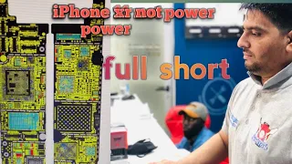 iPhone XR Not Switching ON/Fully Short/VCC Main Short