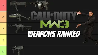 Call of Duty: Modern Warfare 3 - Weapons Tier List