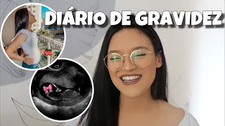 DIÁRIO DE GRAVIDEZ | O PRIMEIRO TRIMESTRE (Sangramento, medos, enjoos, desafios e etc)