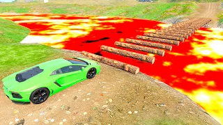 Car Crashes Compilation Beamng.Drive #27 | NikksonPROgamers