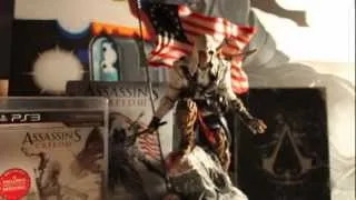 Assassin's Creed 3 Limited Edition Review: Connor Statue and Flag