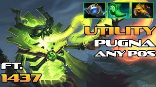 This is how I own when I don't get my role playing PUGNA | Pro Dota 2 Analysis