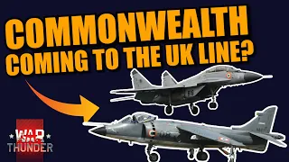 War Thunder COMMONWEALTH VEHICLES COMING? Will we see a MiG-29K in the UK? nah... but maybe other?