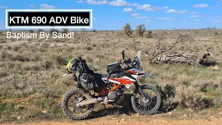 KTM 690 ADV Bike Baptism of Sand