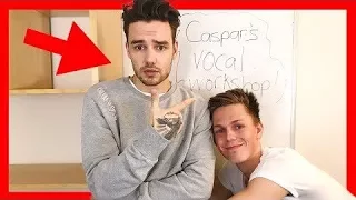 LIAM PAYNE LEARNS TO SING - Caspar Lee (RUS SUB)