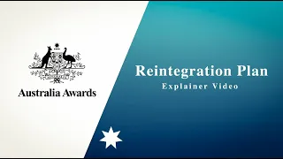 Australia Awards Reintegration Plan Video