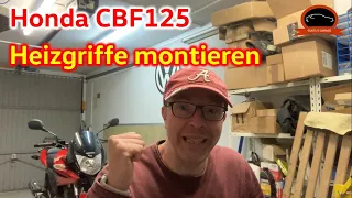 Nachrüstung von Heizgriffen für die Honda CBF125