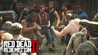 Red Dead Redemption 2 - ЧАРЛЬЗ СМИТ УЧАСТВУЕТ В БОЯХ БЕЗ ПРАВИЛ