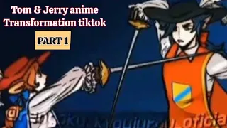 Tom & Jerry BUT...ANIME EDITS! | Tiktok Tom & Jerry Anime transformation edits. | read desc.