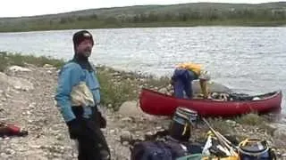 Canot - rivière aux Feuilles - Nunavik (Québec)