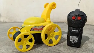 chota bheem rc mini kids stunt car unboxing ! RC car mini! mini stunt car unboxing! chota bheam Rc