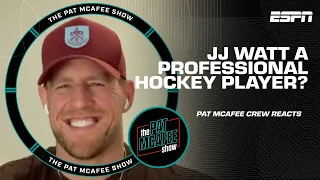 Could JJ Watt have been a PROFESSIONAL HOCKEY PLAYER? 🏒 | The Pat McAfee Show