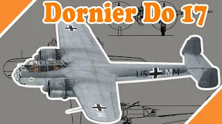 Dornier Do 17 Pride of Nazi Germany before being defeated by the Allies in World War II.