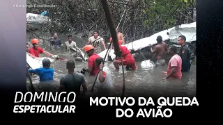 Peritos iniciam investigações para descobrir o motivo da queda do avião que vitimou Gabriel Diniz