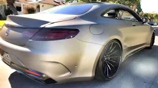 Нереальный S-Class Coupe на диком расширении!) Ghost Motorsports. Mercedes-Benz. Тест-обзор. AMG : )