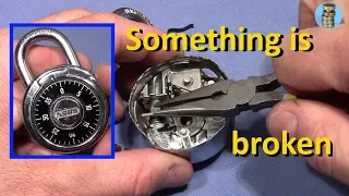 (picking 540) What's wrong with this ABUS dial combination padlock? - let's find out...