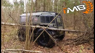 На вездеходе БРО за болотной треской!