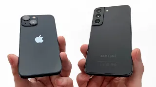 Что выбрать? iPhone 13 или Samsung Galaxy S22?
