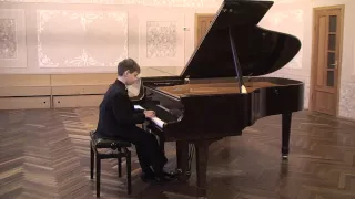 I.-S. Bach. Prelude and Fugue c-moll. Well-tempered clavier, I volume Vitaly PETROV, piano, 11y.o.